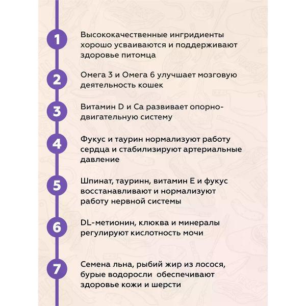 Гранулятор для комбикорма PEPPO для кошек Ягненок 24 шт.