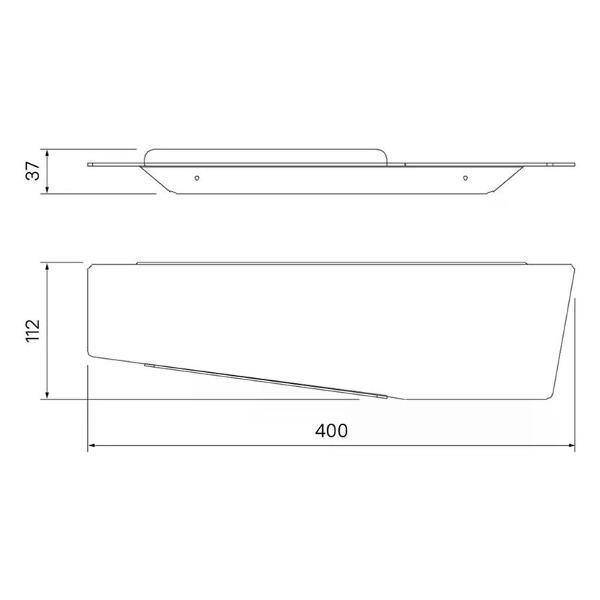 Полка для ванной Iddis Полка в ванную