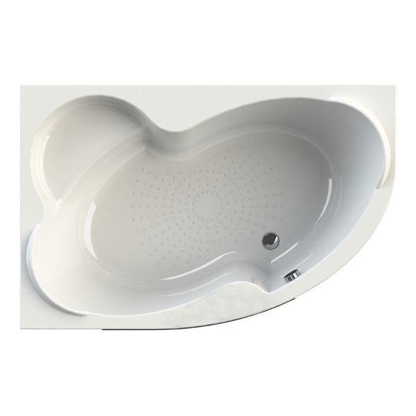 Ванна Radomir Акриловая ванна Радомир Ирма 169x110х66 см левая+ металлический каркас + фронтальная панель гладкая