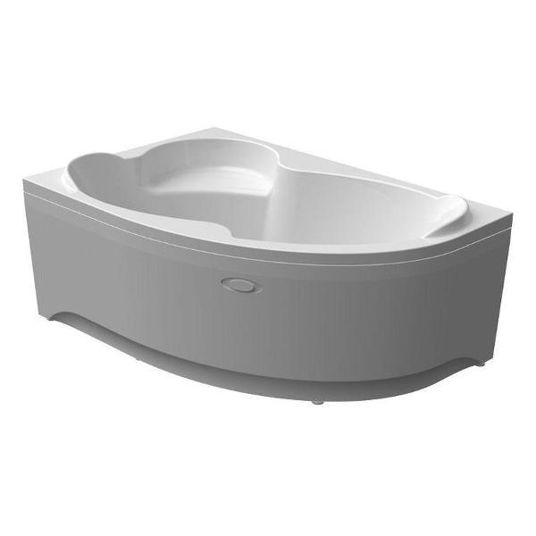 Ванна Radomir Акриловая Ванна Ирма 169х110 левая, каркас, фронтальная панель, слив перелив с СЕТОЧКОЙ