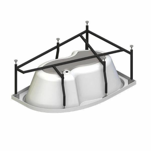 Ванна Radomir Акриловая ванна Радомир Ирма 169х110 правая на металлическом каркасе арт. 2-01-0-2-1-217