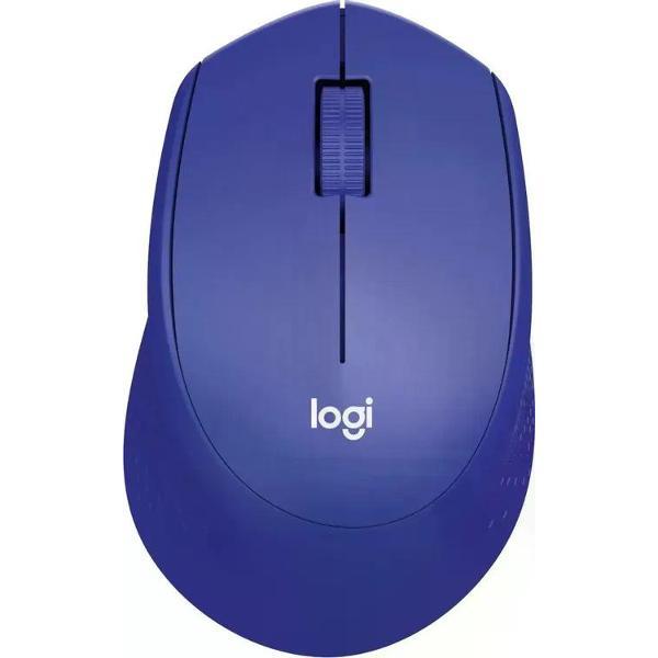 Компьютерная мышь беспроводная Logitech M330 Silent Plus, синий