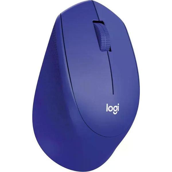 Компьютерная мышь беспроводная Logitech M330 Silent Plus, синий