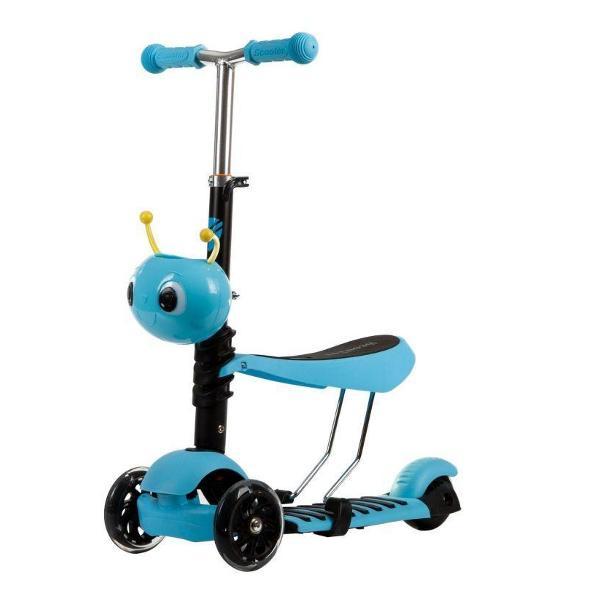 Самокат детский Foxx SDISCOKIDS голубой