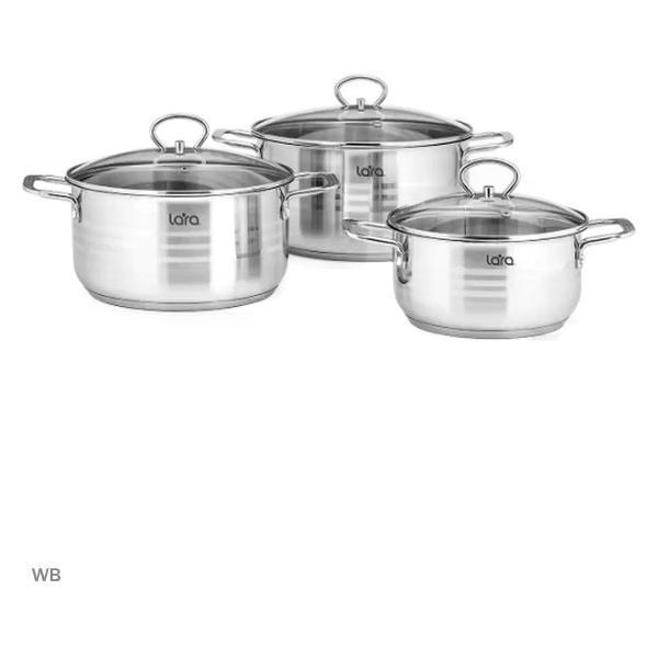 Набор посуды для приготовления Lara LR02-81
