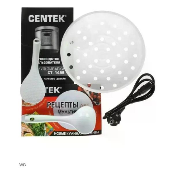 Мультиварка Centek CT-1495 BLACK CERAMIC