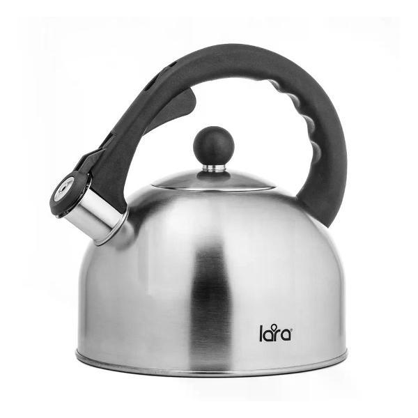 Чайник для плит Lara LR00-05 серебристый