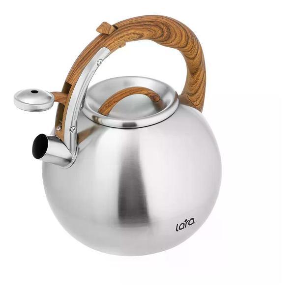 Чайник для плит Lara LR00-82 серебристый