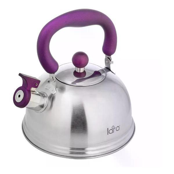Чайник для плит Lara LR00-61 серебристый