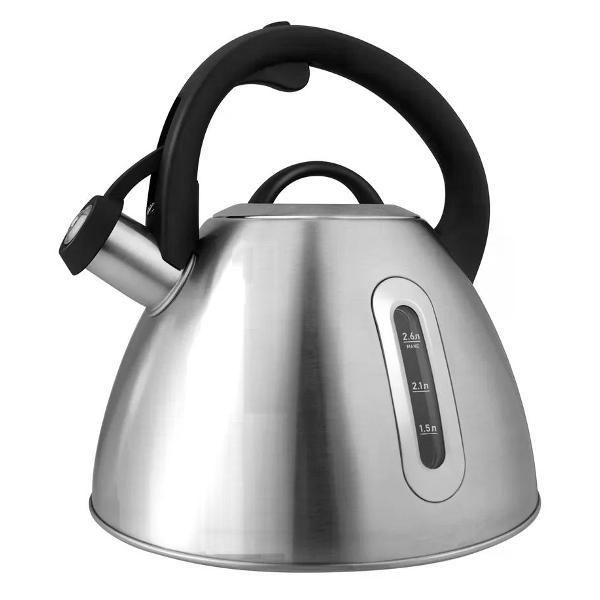 Чайник для плит Lara LR00-89 серебристый