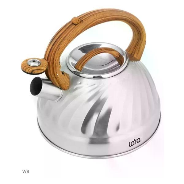 Чайник для плит Lara LR00-69 серебристый