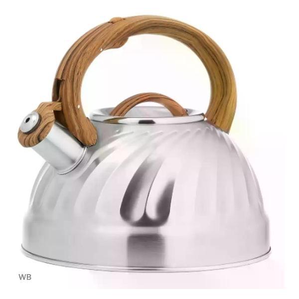 Чайник для плит Lara LR00-69 серебристый