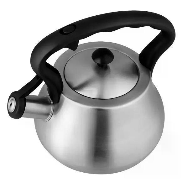 Чайник для плит Lara LR00-85 серебристый