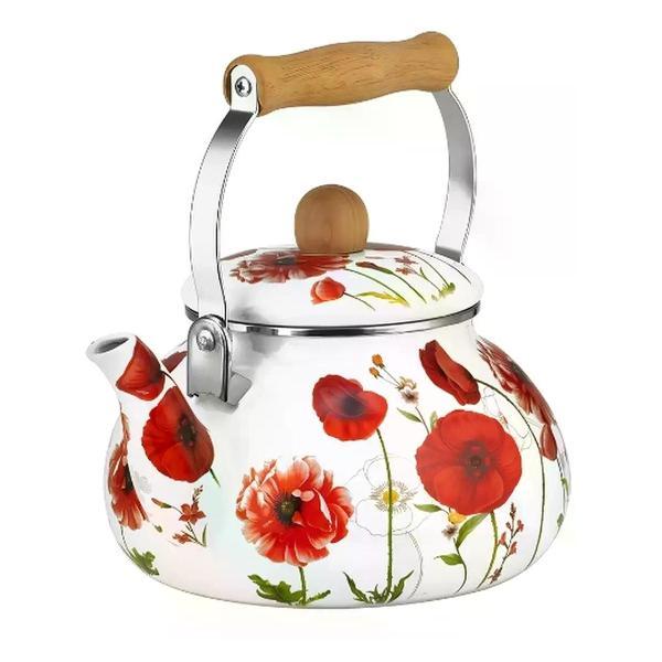 Чайник для плит Lara LR00-30 белый