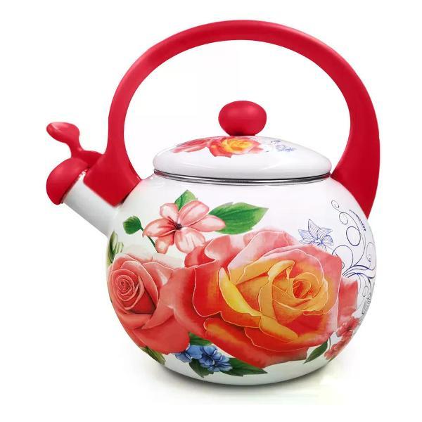 Чайник для плит Lara LR00-20 красный