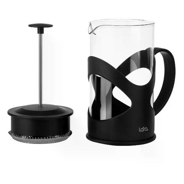 Френч-пресс Lara LR06-56-800 800 мл черный