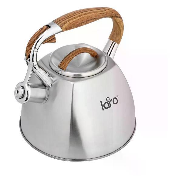 Чайник для плит Lara LR00-66 серебристый