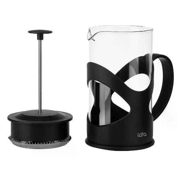 Френч-пресс Lara LR06-56-1000 1000 мл черный