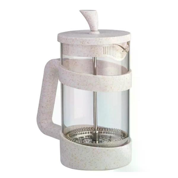 Френч-пресс Lara LR06-55-1000 1000 мл белый