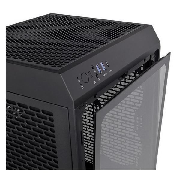 Корпус для компьютера Thermaltake The Tower 200 Black