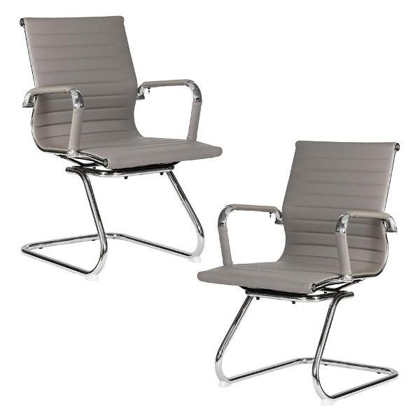 Кресло компьютерное DOBRIN CODY серый 2шт