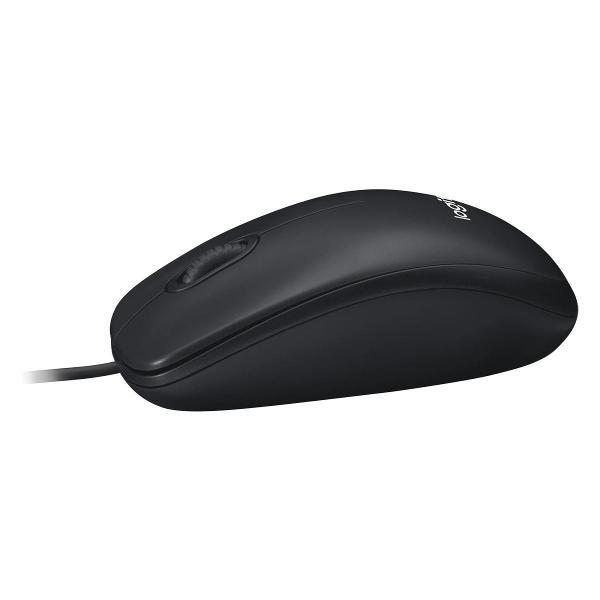 Компьютерная мышь беспроводная Logitech M100 черная