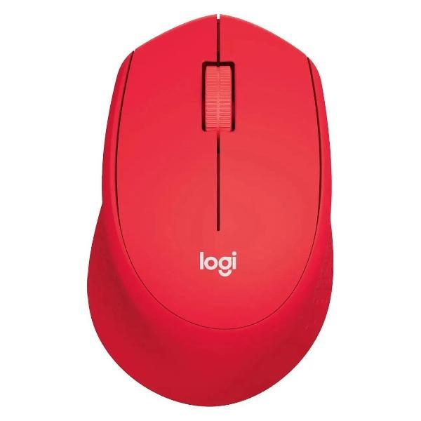 Компьютерная мышь беспроводная Logitech M280 красная