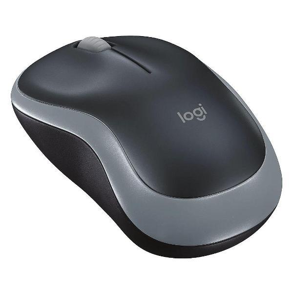 Компьютерная мышь беспроводная Logitech M185 серая
