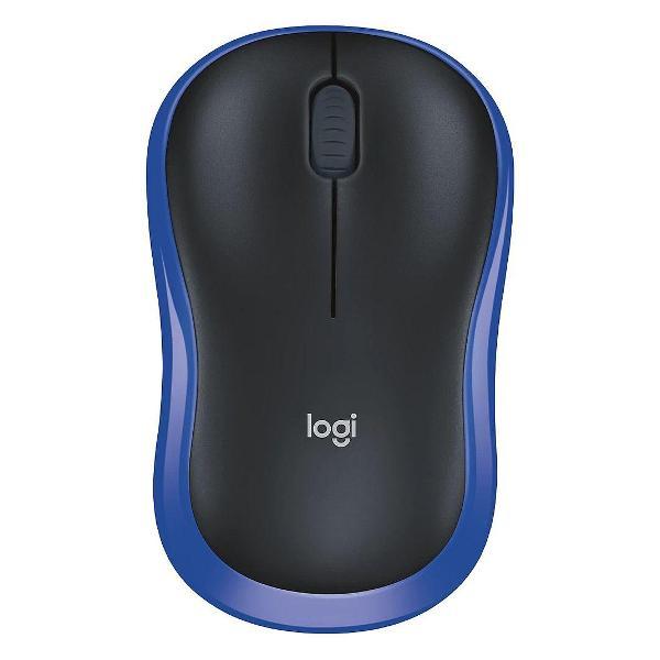 Компьютерная мышь беспроводная Logitech M185 синяя