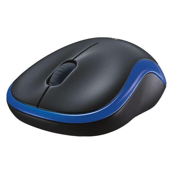 Компьютерная мышь беспроводная Logitech M185 синяя