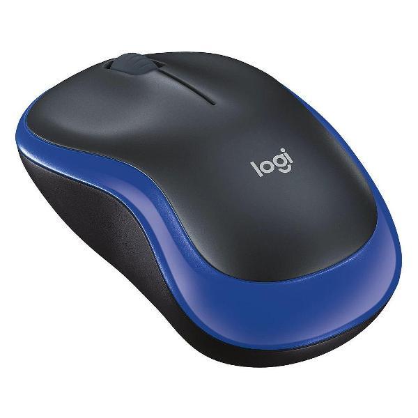 Компьютерная мышь беспроводная Logitech M185 синяя