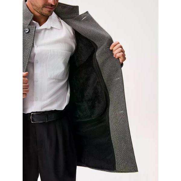 Пальто для мужчин Maltipu Men Coat-001Grey