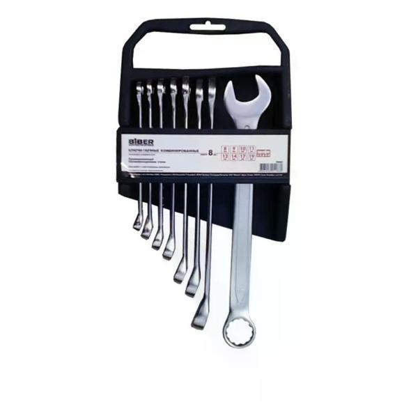 Ключ гаечный Biber Набор ключей гаечных 8-19 мм 8 шт.