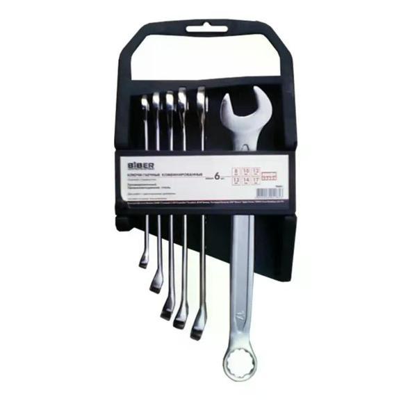 Ключ гаечный Biber Набор ключей гаечных 8-17 мм 6 шт.