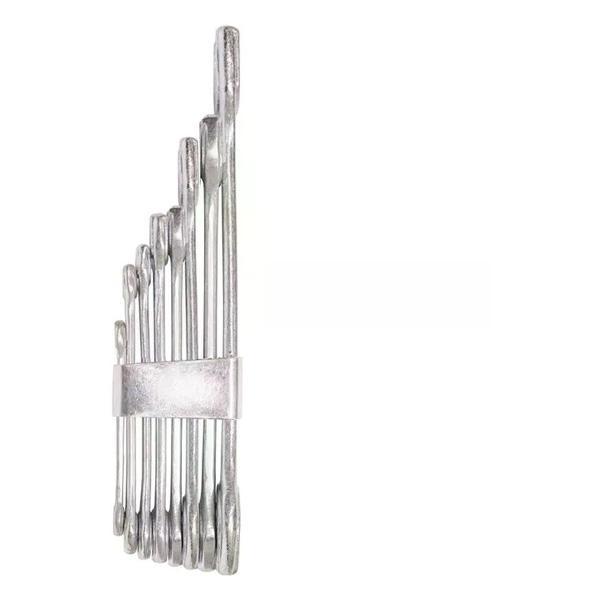 Ключ гаечный Biber Ключи гаечные рожковые набор 6-22 мм 8 шт.