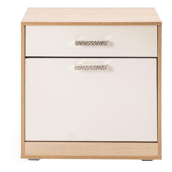 Обувница Frenesie Обувница для прихожей, дуб/белый, 60х29х66 см.