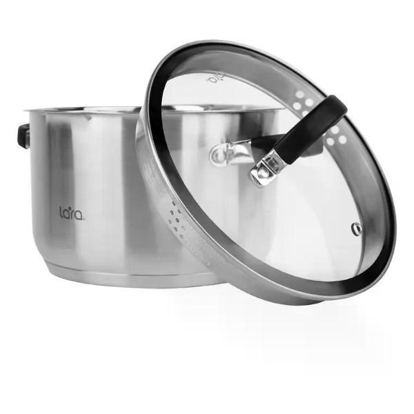 Кастрюля Lara из нержавеющей стали 5,1 л LR02-908