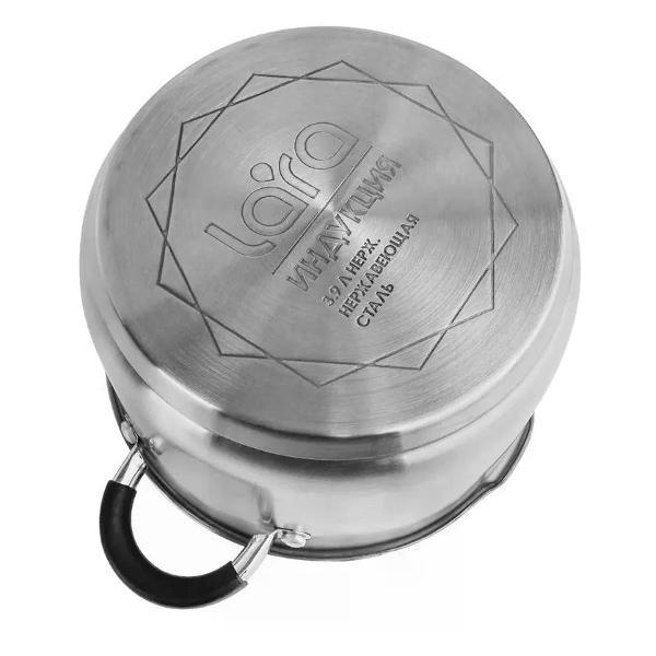 Кастрюля Lara из нержавеющей стали 5,1 л LR02-908