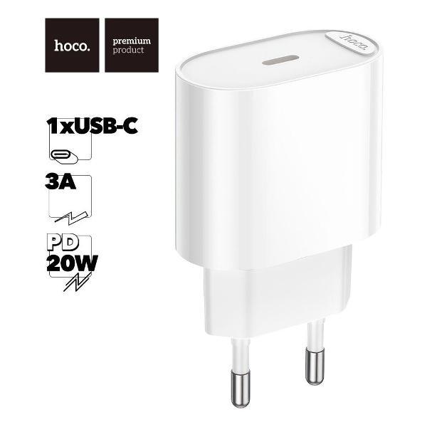 Зарядное устройство для радиотехники Hoco C109A Fighter 1xUSB-C, 3А, PD20W фото