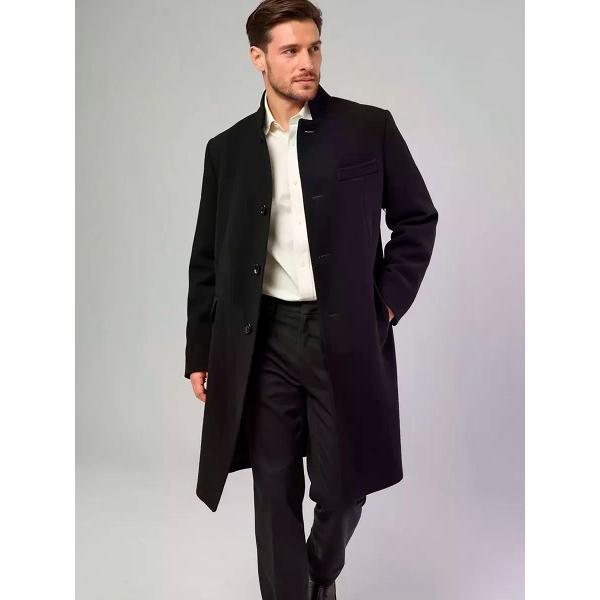 Пальто для мужчин Maltipu Men Coat-003Black