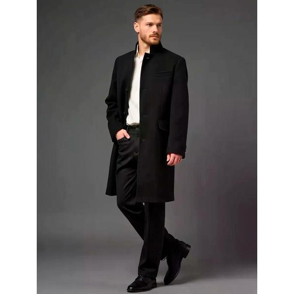 Пальто для мужчин Maltipu Men Coat-003Black