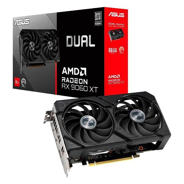 Видеокарта ASUS Radeon DUAL RX 9060 XT 8GB фото