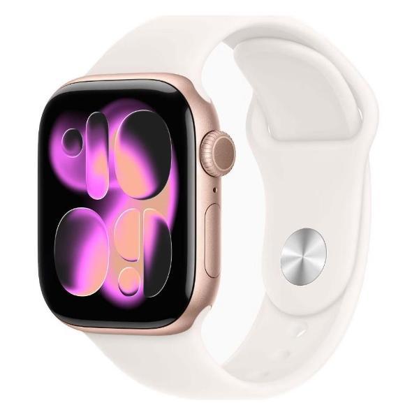 Смарт-часы Apple Watch S11&nbsp;GPS&nbsp;42mm&nbsp;Rose Gold Al Case/Light Blush SB - M/L MEU44LW/A