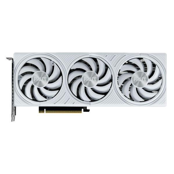 Видеокарта Palit GeForce RTX 5070 WHITE OC 12GB