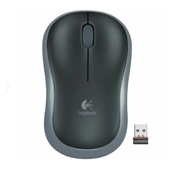 Компьютерная мышь беспроводная Logitech Wireless Mouse M185 серая