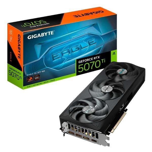 Видеокарта GIGABYTE GeForce RTX 5070 Ti EAGLE OC 16Gb