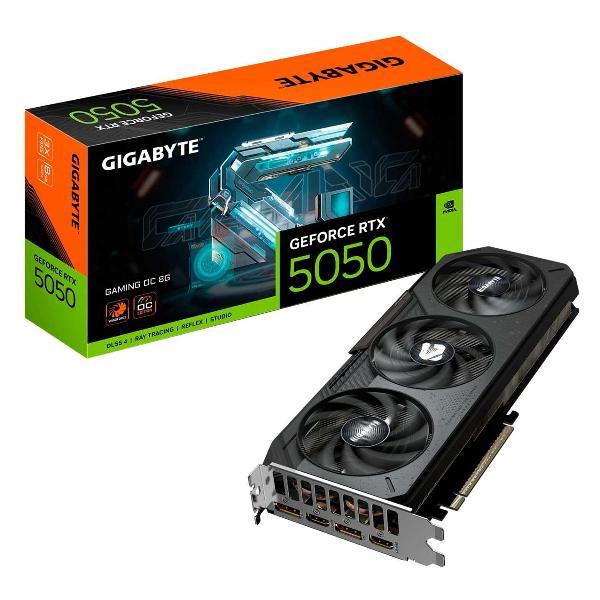 Видеокарта GIGABYTE GeForce RTX 5050 GAMING OC 8GB фото