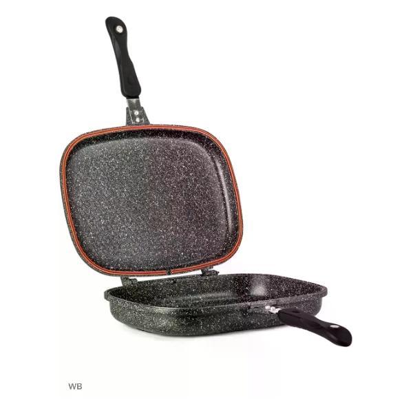 Сковорода Lara гриль черная