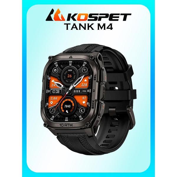 Смарт-часы KOSPET Tank M4 черный