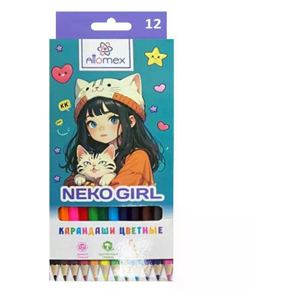 Карандаш Attomex Карандаши цветные фото